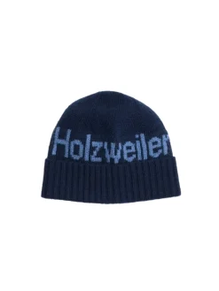 Holzweiler Haza Logo Beanie Lue Marine