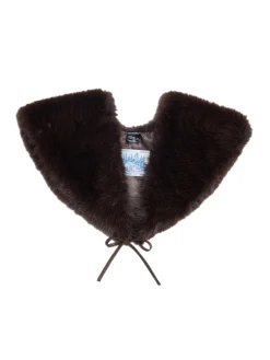 Holzweiler Kvig Furry Collar Skjerf Brun