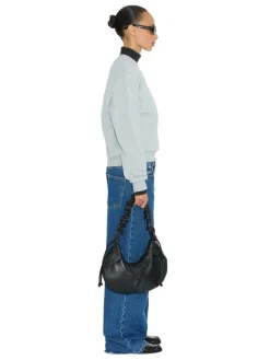 Holzweiler Leni Cocoon Leather Bag Veske Sort