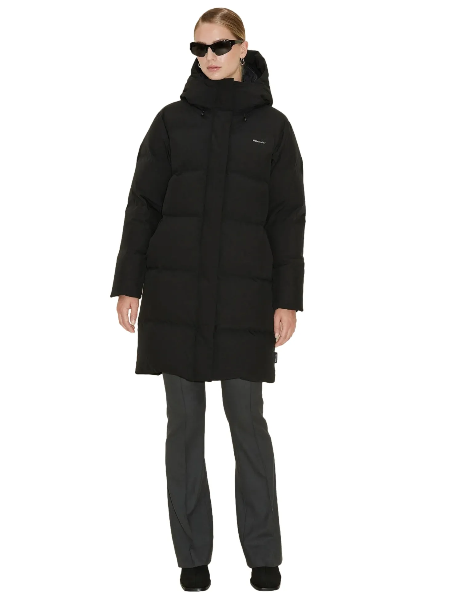 Holzweiler Loen Down Jacket Black Jakke Sort