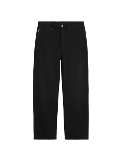 Holzweiler M Straight Jeans Jeans Vasket Sort