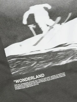 Holzweiler Ranger National Tee T-shirt Vasket Sort