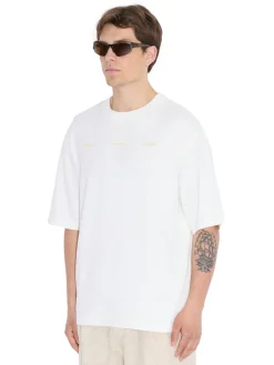 Holzweiler Ranger National Tee T-shirt Hvit Og Gul