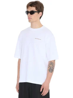 Holzweiler Ranger Sunflower Tee T-shirt Hvit Og Brun