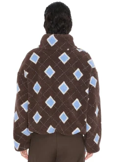 Holzweiler Rype Fleece Jacket Jakke Brun Mønster