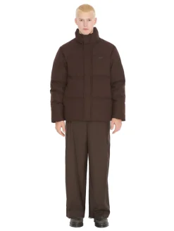 Holzweiler Tech Wool Down Jacket Jakke Brun