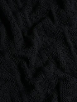 Holzweiler Tine Crochet Dress Kjole Sort