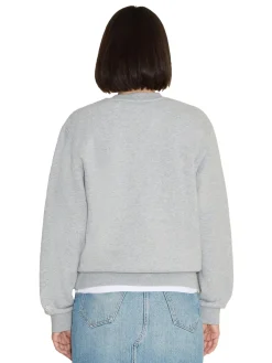 Holzweiler W Regular Crew Genser Lys Grå Melert