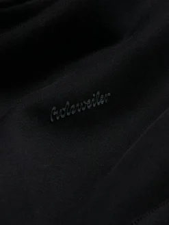 Holzweiler W Regular Hoodie Genser Sort