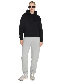 Holzweiler W Regular Hoodie Genser Sort