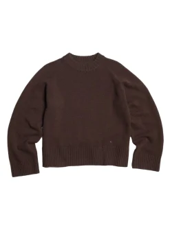 Holzweiler W Wool Crew Genser Brun