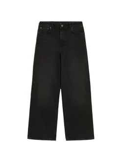 Holzweiler Wide Jeans Jeans Vasket Sort