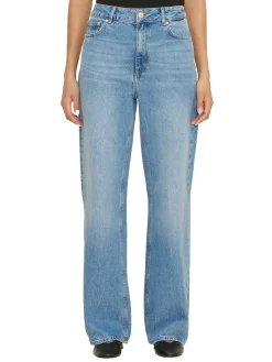 Holzweiler Wide Jeans Jeans Lyseblå
