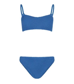 Hunza G Phoebe Bikini Crinkle Bikini Kongeblå