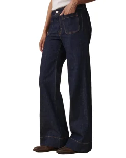 Jeanerica St Monica Low Jeans Mørkeblå