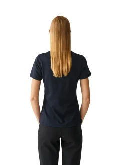 Julie Josephine Agnes Tee T-shirt Mørkeblå