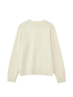 Julie Josephine Alma Sweater Genser Hvit