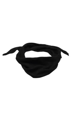 Julie Josephine Rose Scarf Skjerf Sort