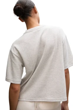 Julie Josephine Stella Tee T-shirt Lys Grå Melert