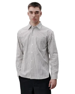 Libertine Libertine Record Skjorte Hvit Stripet