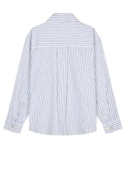 Libertine Libertine Venture Skjorte Black Blue Stripe