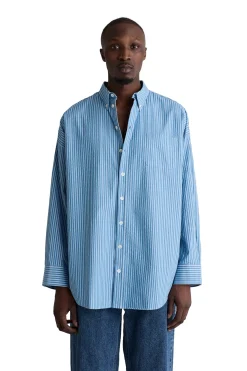 Livid Aiden Skjorte Hvit Og Blå