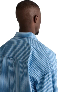 Livid Aiden Skjorte Hvit Og Blå