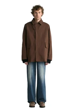 Livid Gill Brown Wax Jakke Brun