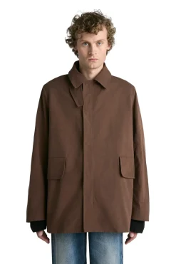 Livid Gill Brown Wax Jakke Brun