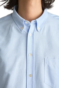 Livid Initial Celeste Ox Skjorte Lyseblå