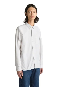 Livid Initial Grey Ox Skjorte Lysegrå