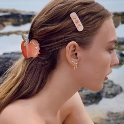 Maanesten Abelta Hairclaw Cranberry Hårspenne Vinrød