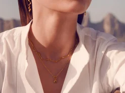 Maanesten Dorith Necklace Smykke Gull