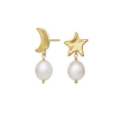 Maanesten Gabrielle Earrings Øredobber Gull