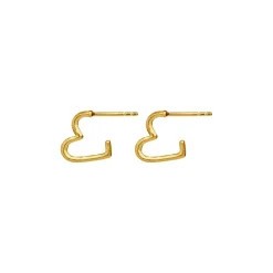 Maanesten Laia Small Earrings Øredobber Gull