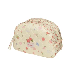 Maanesten Makeup Bag Big Roses and Shells Toalettmappe Pastellgul