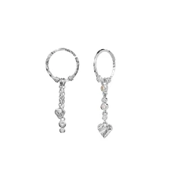 Maanesten Nemy Earrings Øredobber Sølv