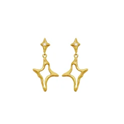 Maanesten Roxy Earrings Øredobber Gull