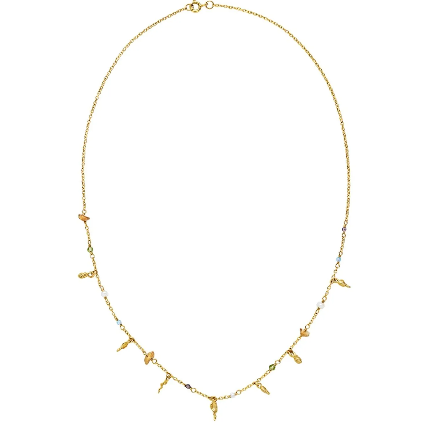 Maanesten Toutsi Necklace Smykke Gull