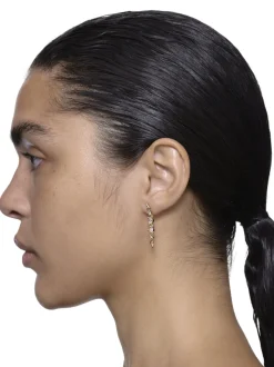 Maria Black Arctic Earrings Medium Pair Øredobber Gull