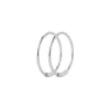 Maria Black Basic 12 Hoops Øredobber Sølv