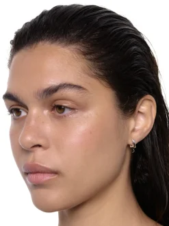 Maria Black Coil Curl Studs Pair Øredobber Sølv