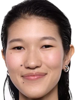 Maria Black Saddle Earrings Small Øredobber Sølv