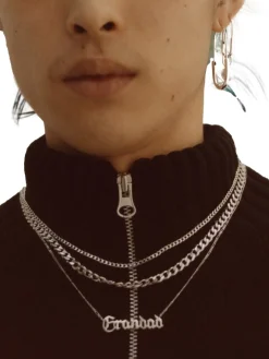 Maria Black Saffi Necklace 43 Silver Smykke Sølv