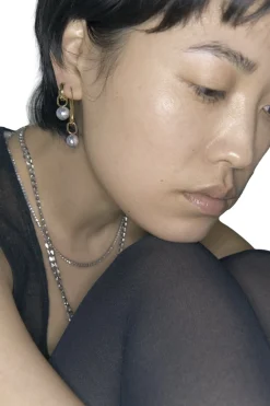 Maria Black Saffi Necklace 43 Silver Smykke Sølv