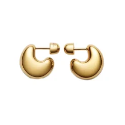 Maria Black Tryvann Pillow Earrings Pair Øredobber Gull