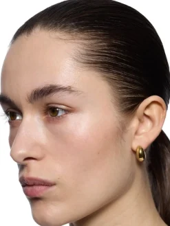 Maria Black Tryvann Pillow Earrings Pair Øredobber Gull