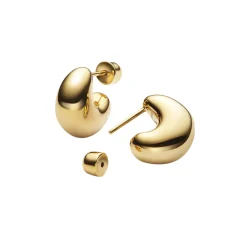 Maria Black Tryvann Pillow Earrings Pair Øredobber Gull