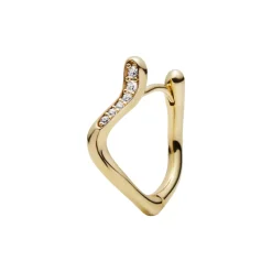 Maria Black Yasmin 12 Huggie Right Øredobber Gull