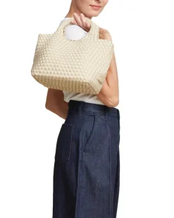 Naghedi St. Barths Small Tote Ecru Veske Beige